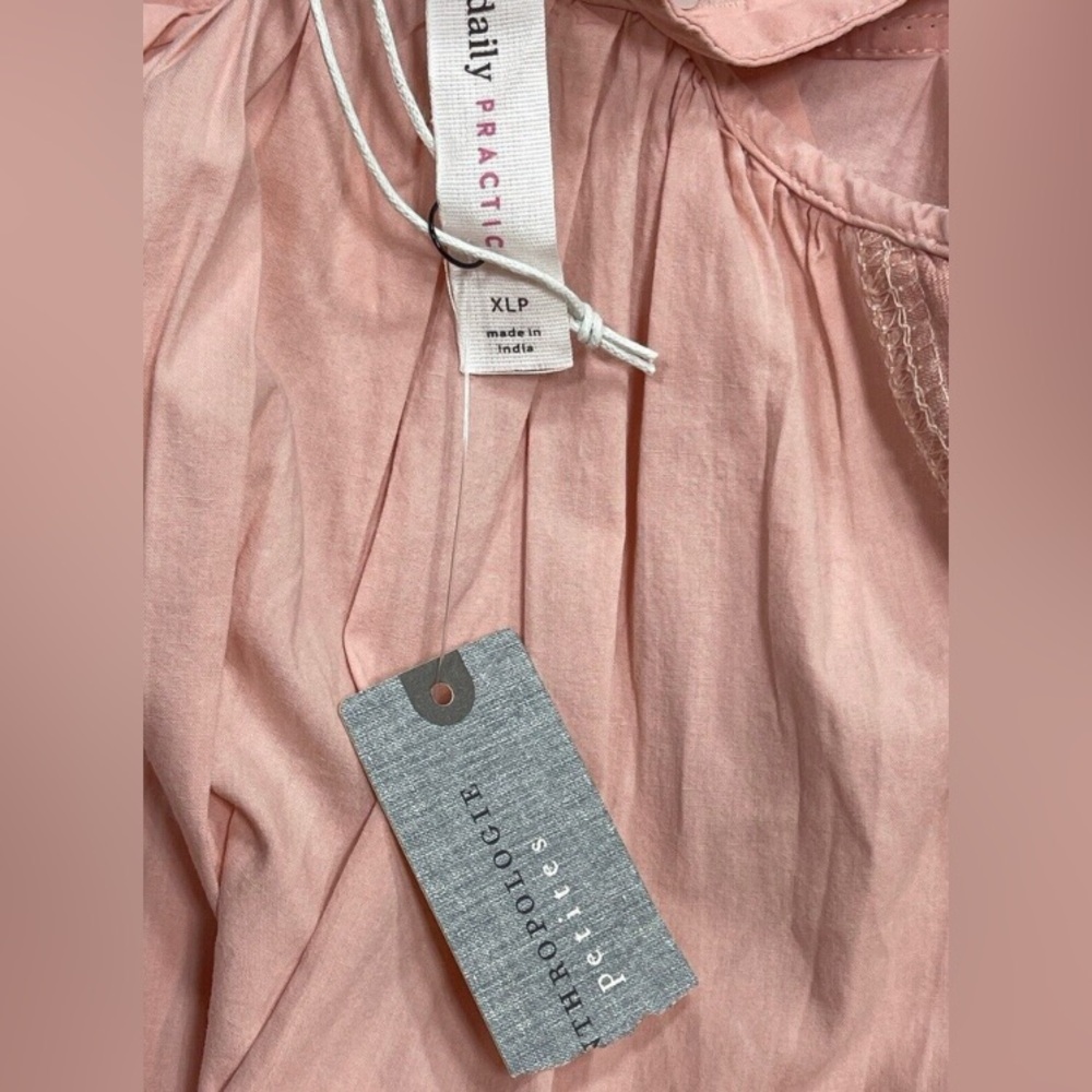 NWT Anthropologie - Daily Practice Island Pink Sleeveless Maxi Dress w/Pockets - Picture 5 of 7